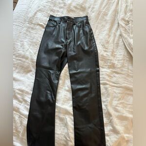 Abercrombie Leather Pants